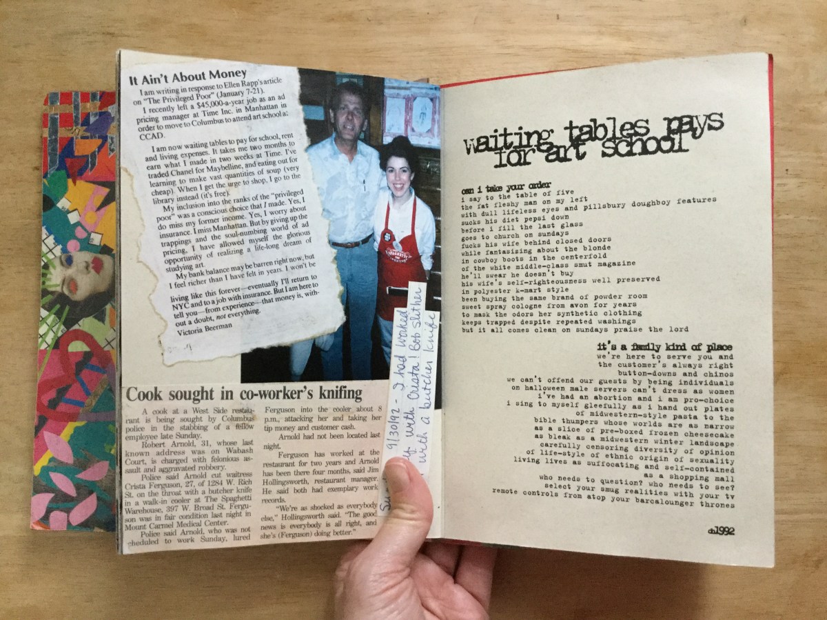 Art school artist book project.