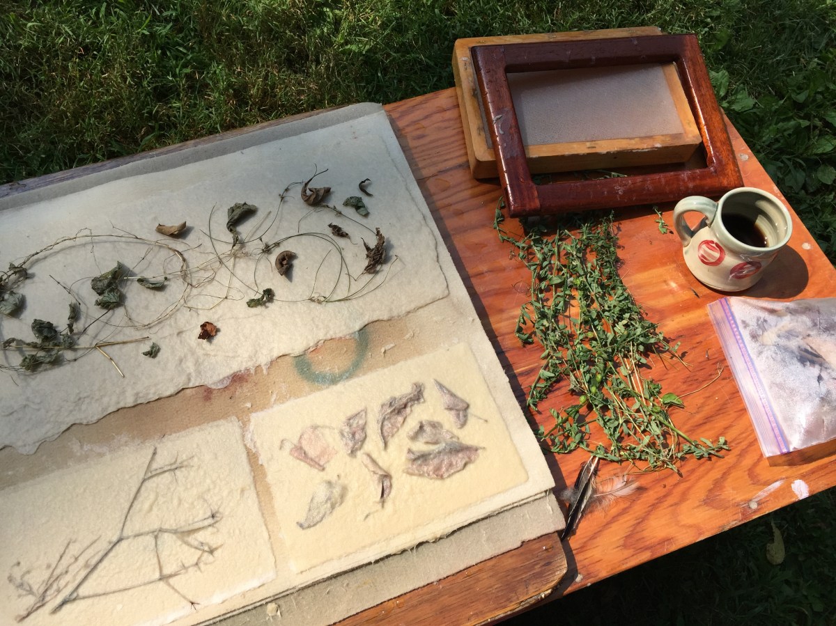 Brooklyn artist, handmade paper, Women's Studio Workshop