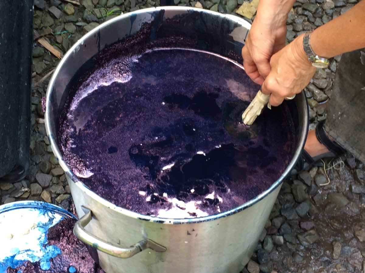 Brooklyn artist, handmade paper, indigo, Women's Studio Workshop